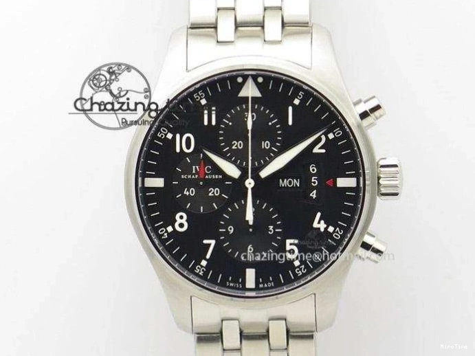 MIROTIME 0523 Sleek Pilot Chrono 377721 “Le Petit Prince” RG ZF 1:1 Best Edition on Brown Leather Strap A 7182
